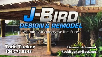 J-bird Design & Remodel Logo